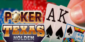 Texas Hold & #039; em poker game